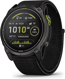 Garmin Enduro 3 Solar GPS Smartwatch Review
