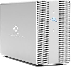 OWC 32TB Mercury Elite Pro Dual External RAID Storage Enclosure