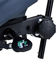 Master Massage Berkeley Ergonomic Saddle Stool with Backrest, Blue — image 5