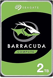 Seagate BarraCuda 2TB Internal Hard Drive