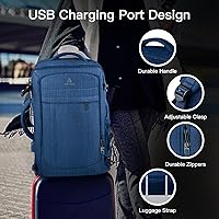 60L Big Capacity Carry On Laptop Backpack — image 8