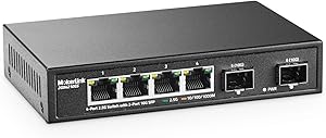 MokerLink 4-Port 2.5G Ethernet Switch with 2x10G SFP Review
