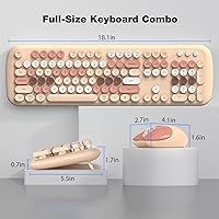 MOWUX Wireless Keyboard and Mouse Combo — image 7