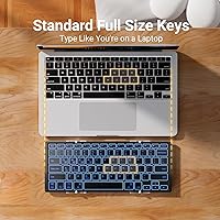 iClever BK05 Backlit Foldable Bluetooth Keyboard — image 5