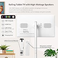 OFD 21.5-inch Portable TV on Wheels — image 3