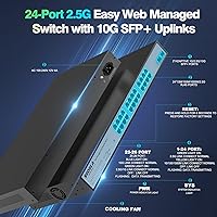 Sodola 24-Port 2.5G Smart Web Managed Switch — image 2