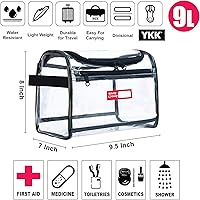 Rough Enough Clear Makeup Toiletry Bag — image 3