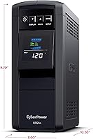 CyberPower CP850PFCLCD 850VA UPS Battery Backup — image 6