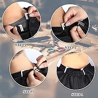 SWINILAYA Hair Scissors Set - 11 Pcs Black Stainless Steel — image 6