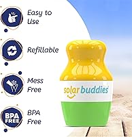 Solar Buddies Sunscreen Applicator - Pink, 3.4oz (Pack of 2) — image 3