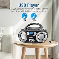 MEGATEK CB-M25BT Portable CD Player Boombox — image 8