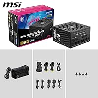 MSI MPG A1250GS PCIe 5.1 ATX 3.1 1250W Power Supply — image 7