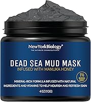 New York Biology Dead Sea Mud Mask with Manuka Honey 4 oz — image 1