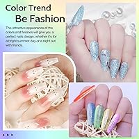 Lavender Violets 49 PCS Gel Nail Polish Set — image 7