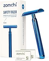 ZOMCHI Double Edge Safety Razor - Noble Blue — image 1