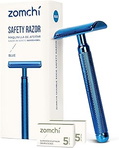 ZOMCHI Double Edge Safety Razor - Noble Blue Review
