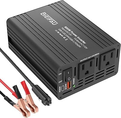 BieiFAU 600W Car Power Inverter