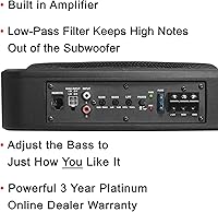 BOSS Audio Systems BAB10 10″ 1200W Amplified Car Subwoofer — image 3