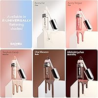 Sacheu Lip Elixir Nourishing Lip Gloss – Clear & Sheer Pink — image 7