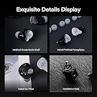 Linsoul Kiwi Ears KE4 In-Ear Monitor 2DD+2BA Hybrid Earphone — image 4
