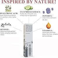 Voibella Under Eye Cream with Retinol, Peptides, Hyaluronic Acid & Aloe - 15mL — image 4