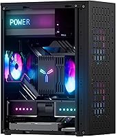 JOYJOM Micro ATX MATX ITX Desktop Computer Case — image 4