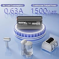 LEESKY 1500W Pure Sine Wave Power Inverter — image 3