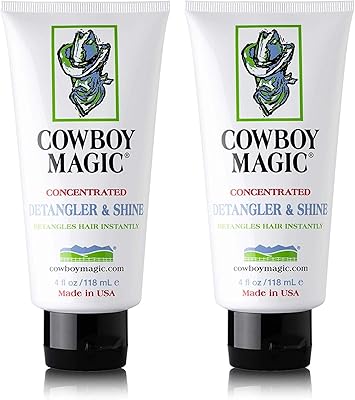 Cowboy Magic Detangler & Shine for Horse, 4 oz - 2 Pack