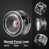 Meike 25mm F1.8 Manual Focus Lens for Micro Four Thirds — image 3