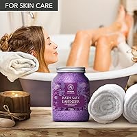 AROMATIKA Sea Salt Lavender Bath Salts 46 Oz — image 8