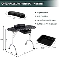 WELLHUT Portable Manicure Table — image 7