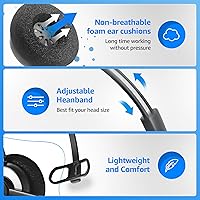 IPD IPH-160 Phone Headset with Noise Cancelling Microphone — image 3