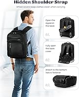 Ponhog Rolling Backpack with Wheels BP24009 — image 6