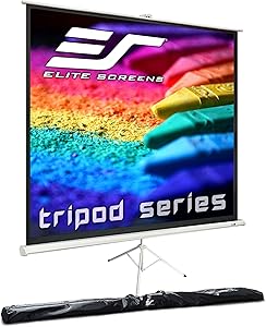 Elite Screens Tripod Series T119NWS1 119-inch Projector Screen