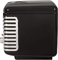 Crosley CR612B-BK Corsair Retro AM/FM Alarm Clock Radio and CD Player with Bluetooth Speakers — image 7