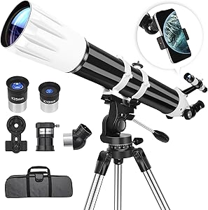 Hawkko 90mm 900mm Astronomical Refractor Telescope Review