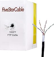 FiveStarCable 1000Ft Cat5e FTP Ethernet Cable — image 1