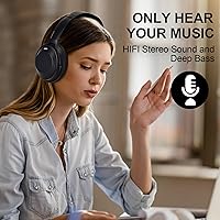 RORSOU A6 Hybrid Active Noise Cancelling Headphones — image 5