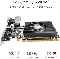 Glorto GeForce GT 610 2GB DDR3 Low Profile Graphics Card — image 2