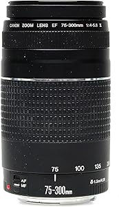 Canon EF 75-300mm f/4-5.6 III Telephoto Zoom Lens (Certified Refurbished) Review