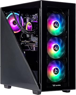 Velztorm Black Gladio Gaming Desktop PC