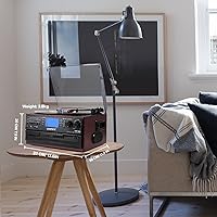 LoopTone TR-19PCD 10-in-1 Bluetooth Turntable — image 8