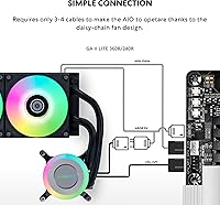 Lian Li Galahad II Lite 360mm ARGB AIO Liquid CPU Cooler — image 6