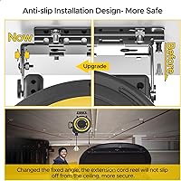 CRST 50 FT Retractable Extension Cord Reel with 3 Outlets — image 3