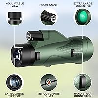 Pankoo 12x60 HD Monocular Telescope — image 7