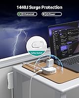 NUTICT NT-PS-NA02 10ft Flat Plug Power Strip — image 9