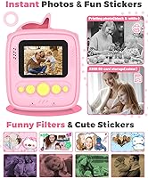 YTETCN ABS-688 Instant Print Camera for Kids — image 5