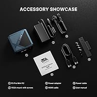 BOSGAME P5 Mini PC with AMD Ryzen 7 6800H, 32GB RAM, 512GB SSD — image 9