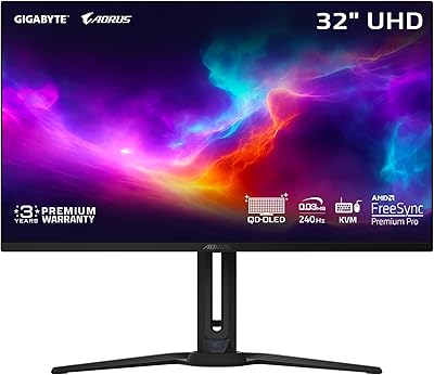 GIGABYTE AORUS FO32U2 32-inch QD OLED Gaming Monitor