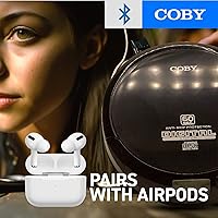 Coby Portable Bluetooth CD Player CD201BK — image 5